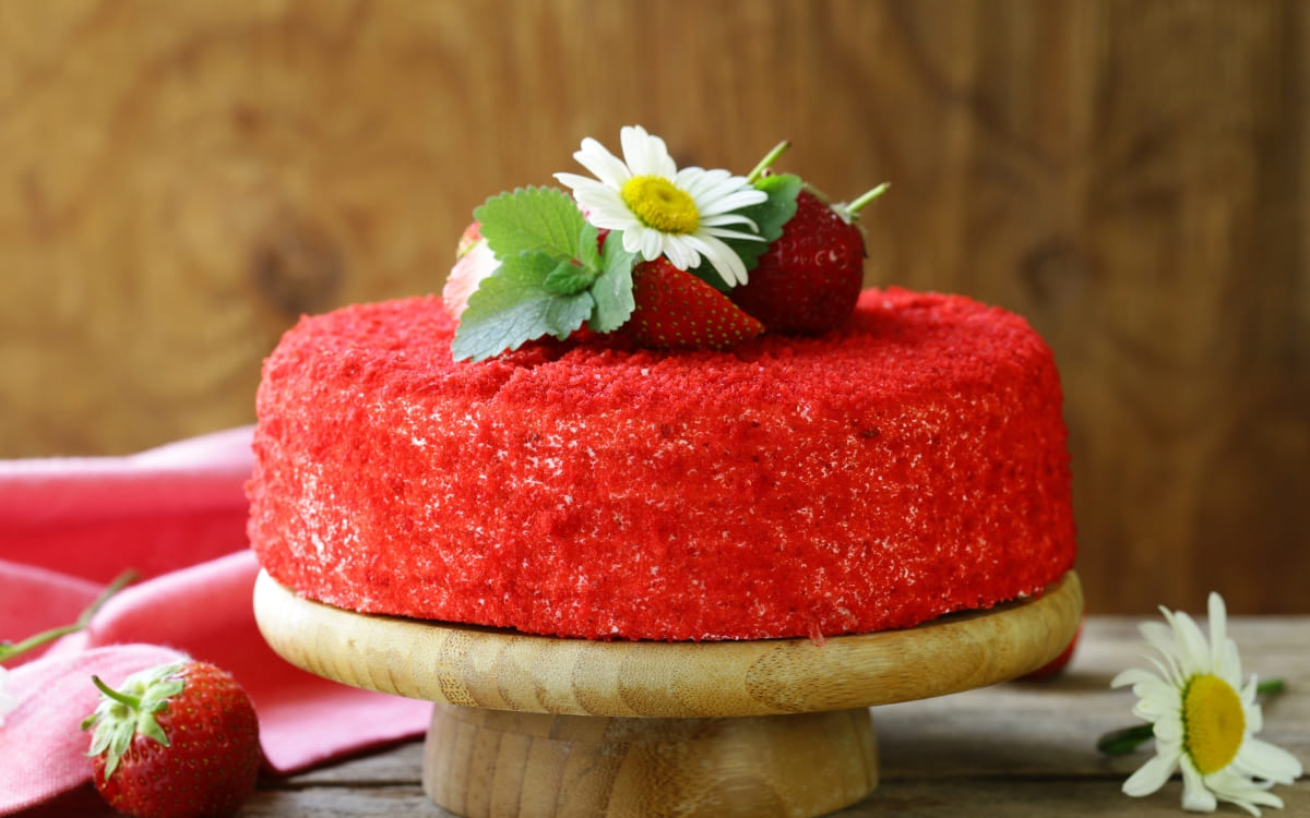 Bolo Red Velvet Produção Própria Kg