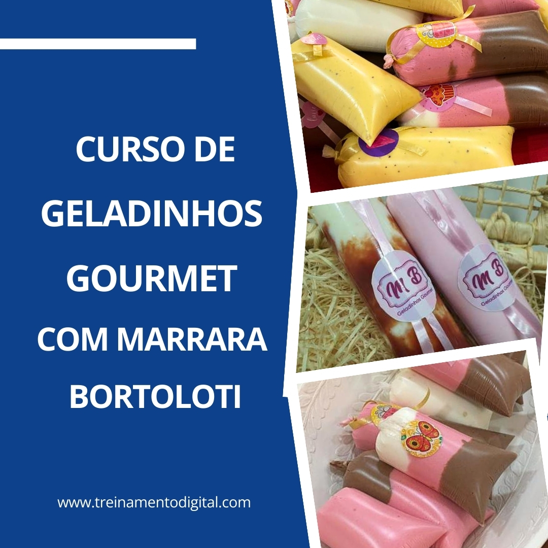 Curso de Geladinhos Gourmet 2.0 com Marrara Bortoloti